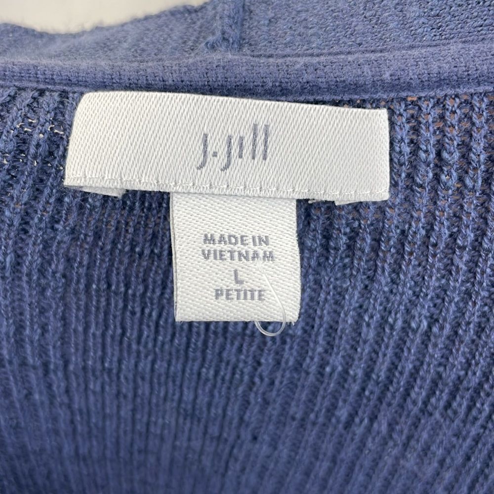 J. Jill open front cardigan size Large - Picture 5 of 6